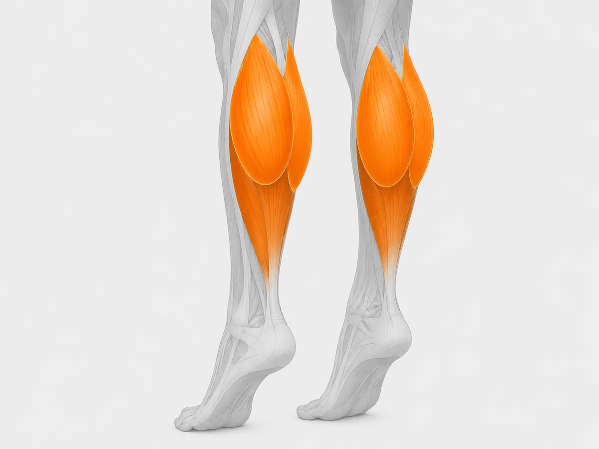 Muscoli coinvolti — Standing Calf Raise